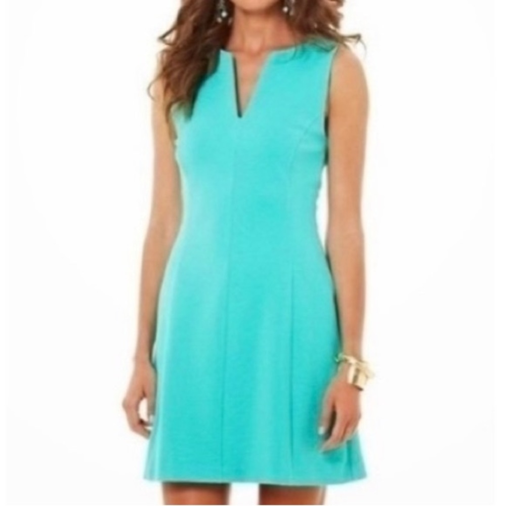 LILLY PULITZER Brielle Ribbed Sleeveless Fit & Flare Sun Dress SZ: S